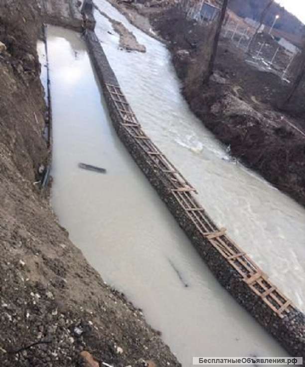 Монтаж габионов в Краснодарском крае