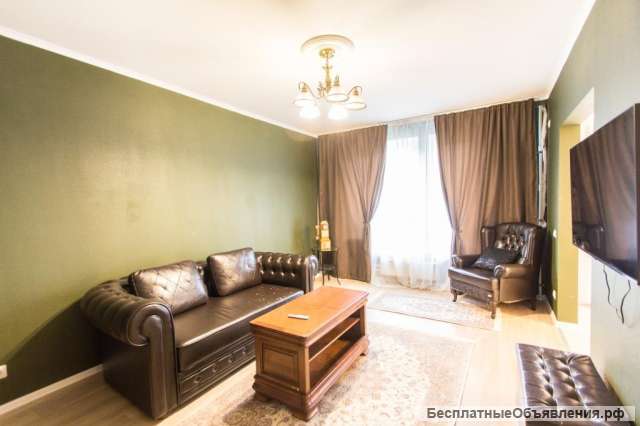 Двухкомнатная квартира 70 кв м с ремонтом в ЖК Ярославский, г. Мытищи