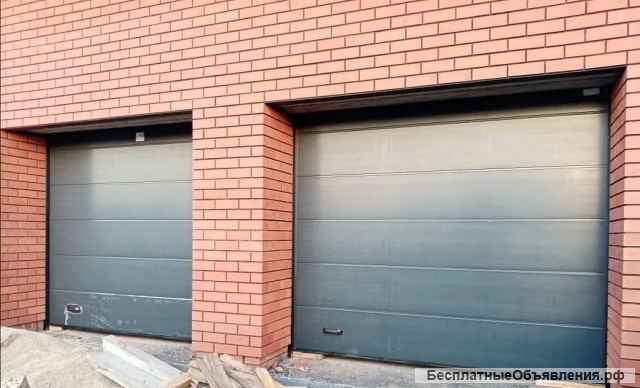 Установка ворот, рольставен