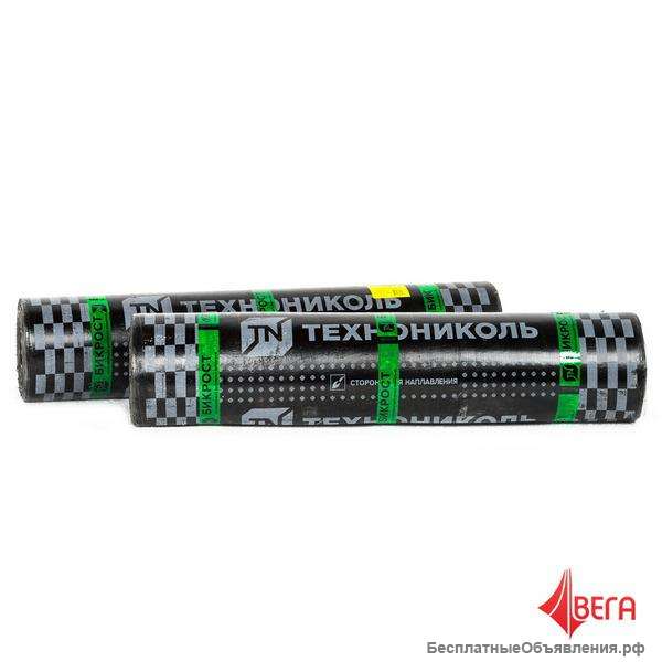 Бикрост ХПП стеклохолст 15м2/рул