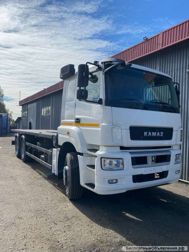 Монтаж газового двигателя на самосвал