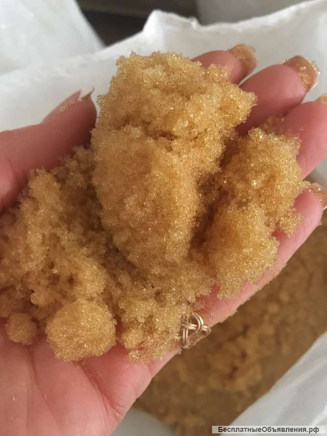 Катионит КУ 2-8 Na-форма (мешок 20кг) высший и первый сорт, Собственное производство