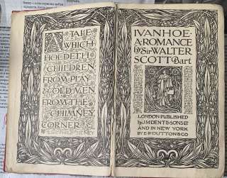 Антикварная книга: Ivanhoe by Sir Walter Scott