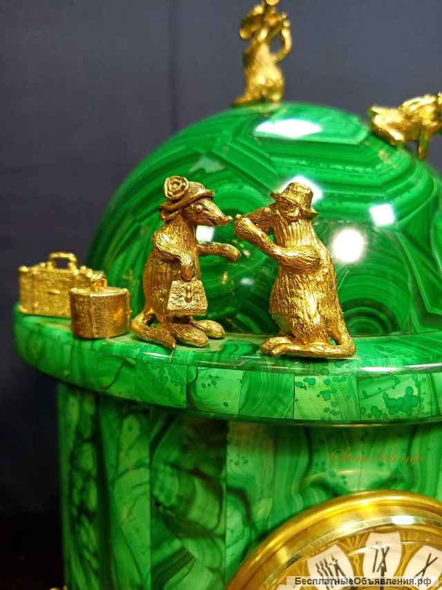 Часы настольные Крысиный причал