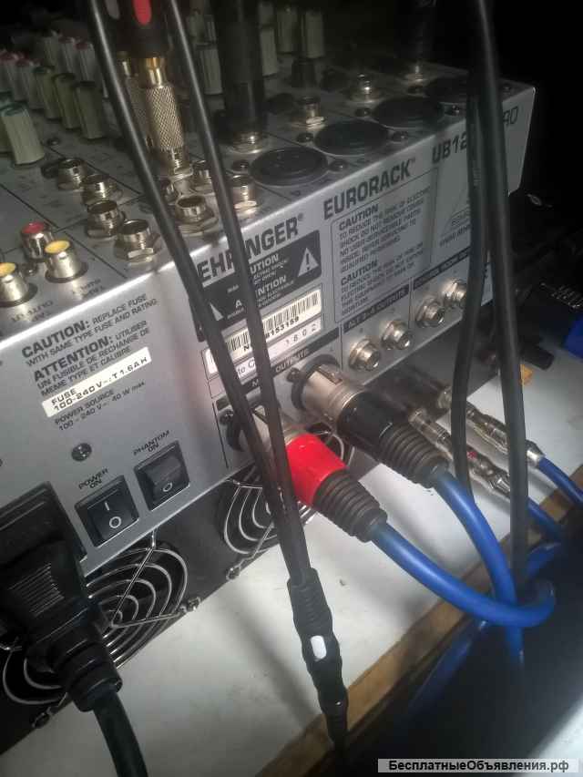 Behringer UB1204 PRO обмен на пульт с эффектами