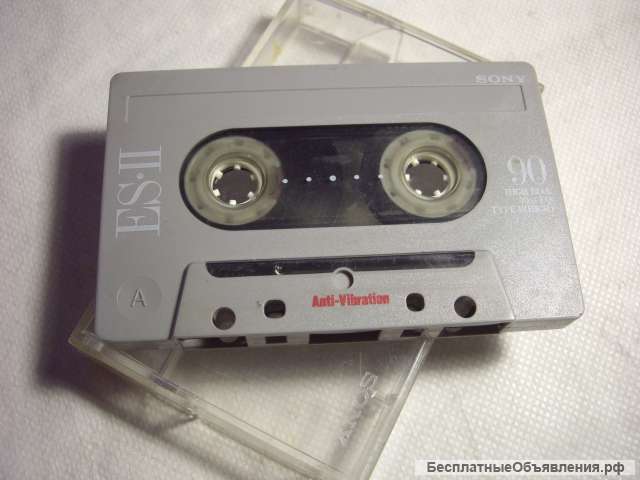 Аудиокассета Sony ES-II Anti- Vibration