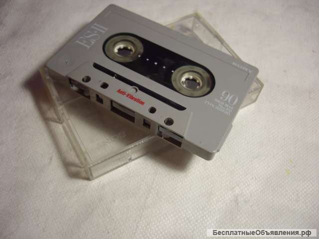 Аудиокассета Sony ES-II Anti- Vibration