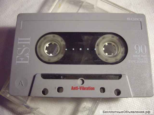 Аудиокассета Sony ES-II Anti- Vibration