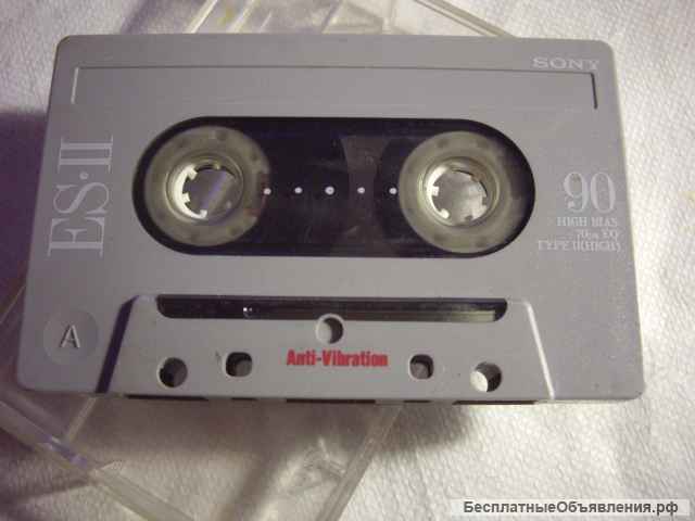 Аудиокассета Sony ES-II Anti- Vibration
