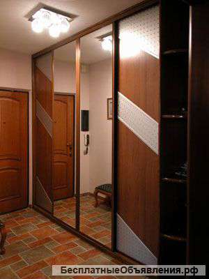 Изготовление шкафов-купе и кухонь по размерам заказчика