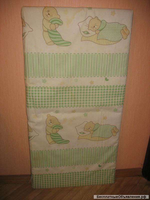 Матрас детский, кокосовый, ортопедический