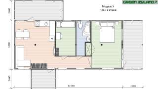 Модульный дом 78 м.кв.