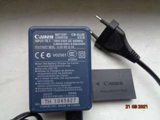 BATTERY CHARGER BC-2LUE + Аккумулятор CANON NB-3L
