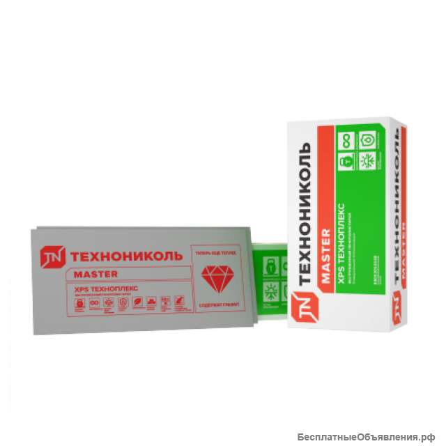 Техноплекс 1180х580х50-L (8 ПЛИТ), 0,27376 м3