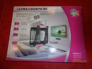 Ultramounts um 831T Настенный крепеж для ТВ от 58-102 см