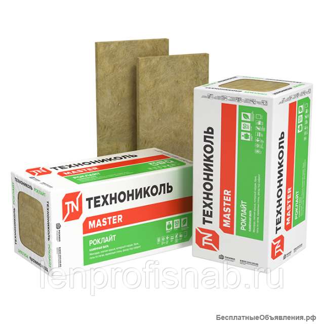 Роклайт 1200х600х100 (6 плит) 0,432м3