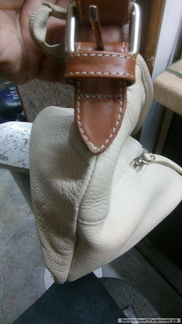 Изготовление кожаных ручек для сумок