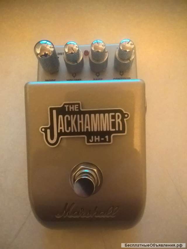 Marshall JN1 Jackhummer обмен на аккустич педаль
