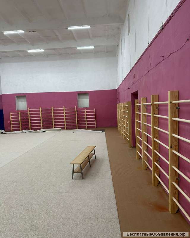 Деревянная шведская стенка от 2 м х 0,8 м до 3,0 х0,8 м