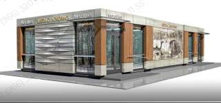 Земельный участок 500 кв.м с проектом строительства павильонов