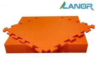 Мягкий пол пазл 50*50*1см Оранжевый