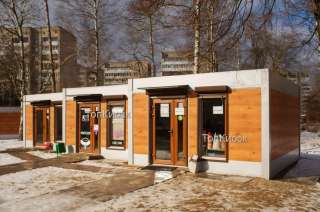 Торговая галерея из сэндвич панели