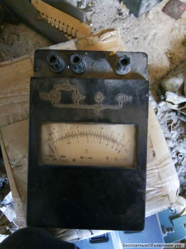 Мегаомметры, омметры разные