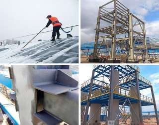 Высотные работы методом промышленного альпинизма