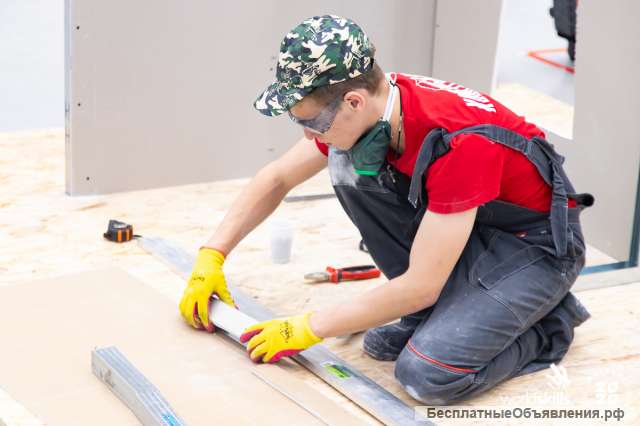 Требуются рабочие по ремонту квартир и офисов