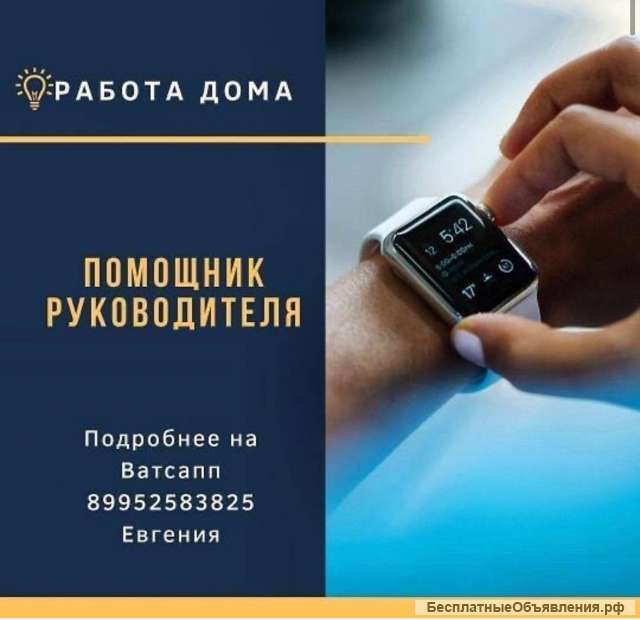 Помощник руководителя