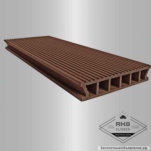 Террасная доска из ДПК EuroDeck, New, Натур