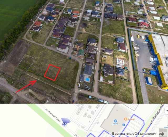 Зем.участок под коммерцию ул. Красных Партизан 10 соток.