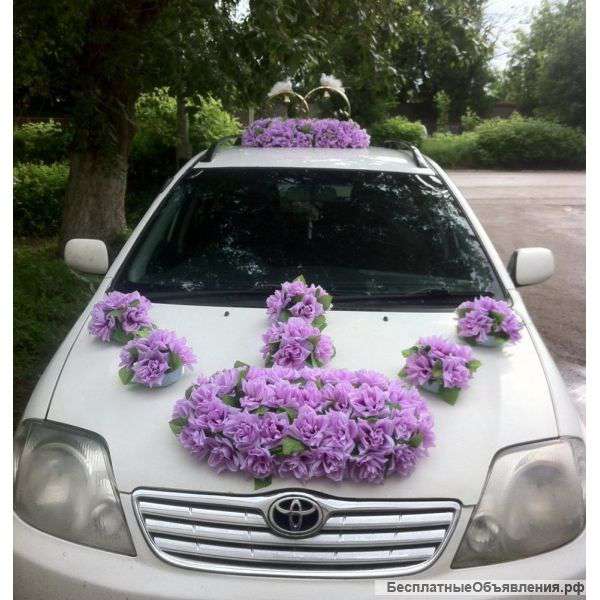 Свадебные наборы для машин набор с голубями