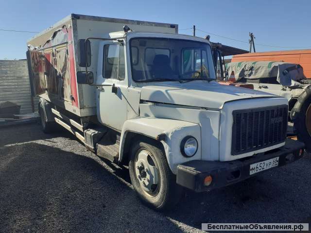 Автофургон на базе ГАЗ-3309, 2012 г.в.