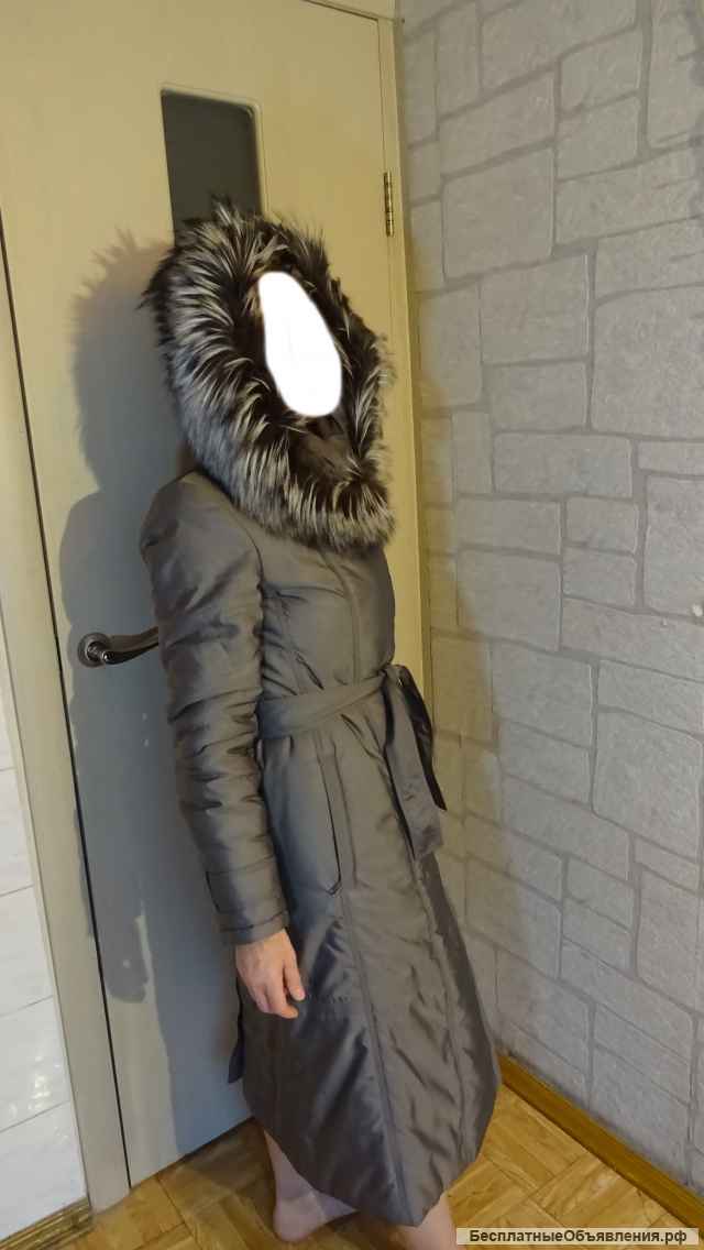 Пальто женское nikolaykiseljov р.44-46 длинное