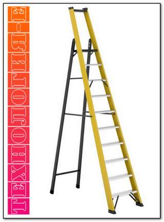 Испытания изолирующих лестниц и стремянок