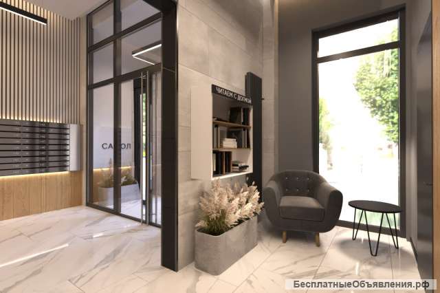 Студия 22 м2 ЖК Самолет-6