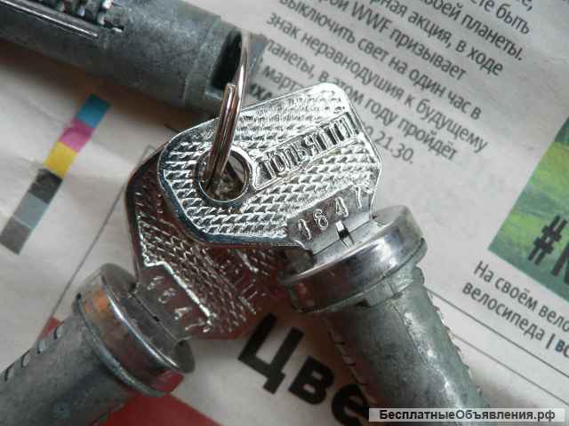 Новый комплект цилиндров замков а/м ВАЗ 2101 2105