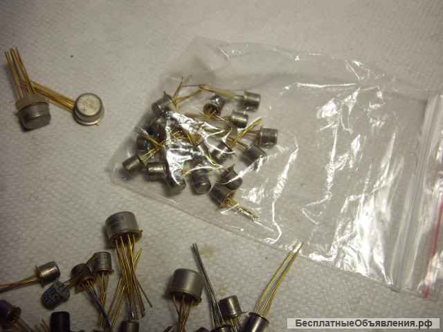 Полевые транзисторы - микросхемы позолочены