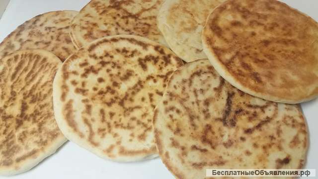 Греческие лепешки "пита" для Гиро, Сувлаки