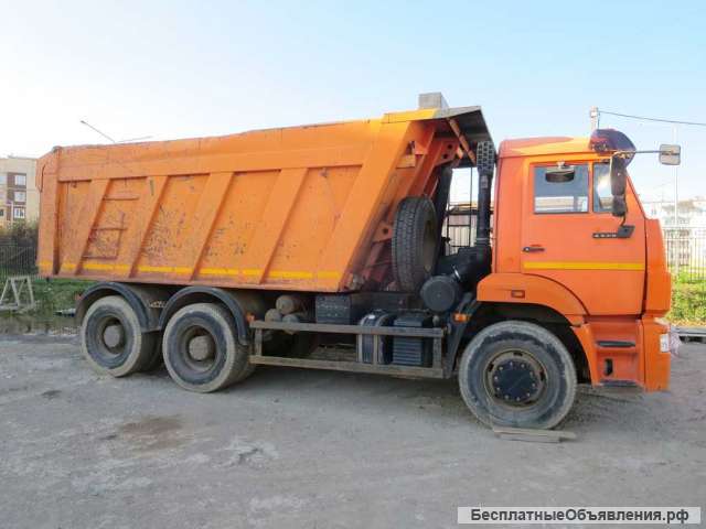 Самосвал Камаз 6520, 2016 г, 70 т.км.