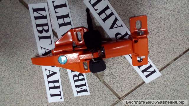 Ручка дверная с замком и ключом для техники DOOSAN