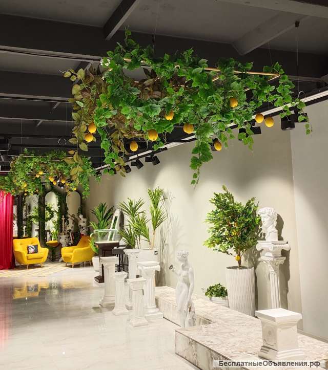 Оформление витрин и интерьеров в Крыму. Тематические фотозоны, украшение выставочной зоны.