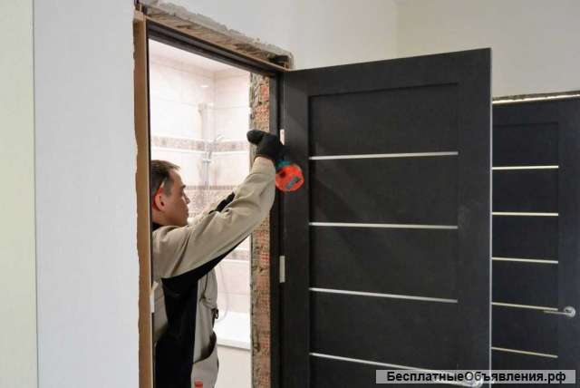Услуги по установке дверей