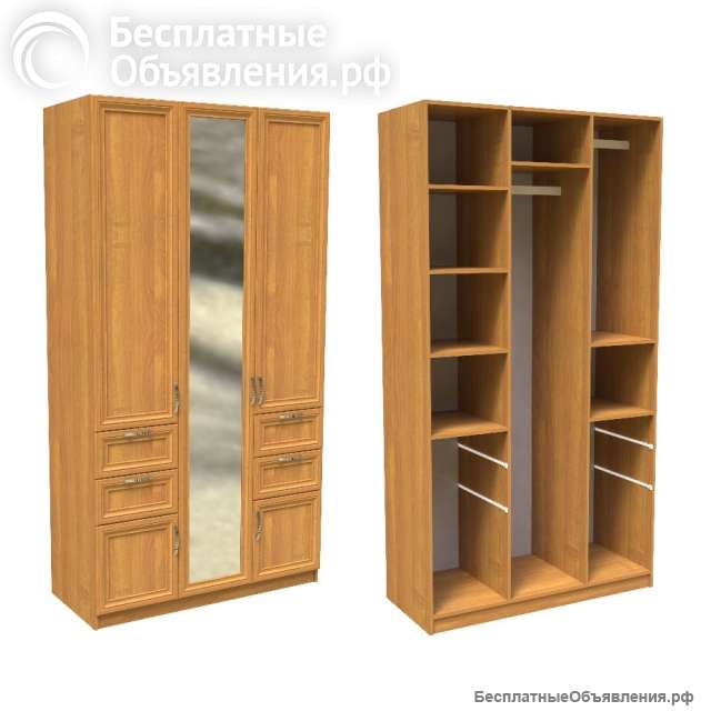 Шкаф 3-х дверный "Феникс шк-3/4" (новый)