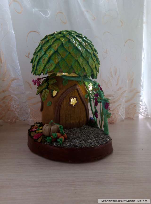 Светильник-ночник "Осенний домик"