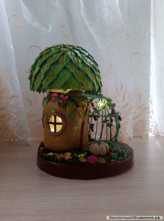 Светильник-ночник "Осенний домик"