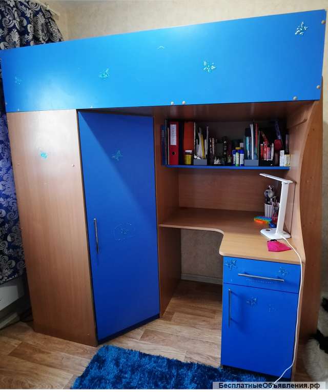 Детская кровать чердак