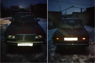 Легковой автомобиль, марка, модель: марки ВАЗ 21074, 2004 года выпуска, цвет: темно-бордовый, ПТС