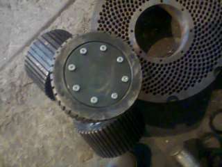 Ролики прессующие в сборе, плоские матрицы, центральные валы